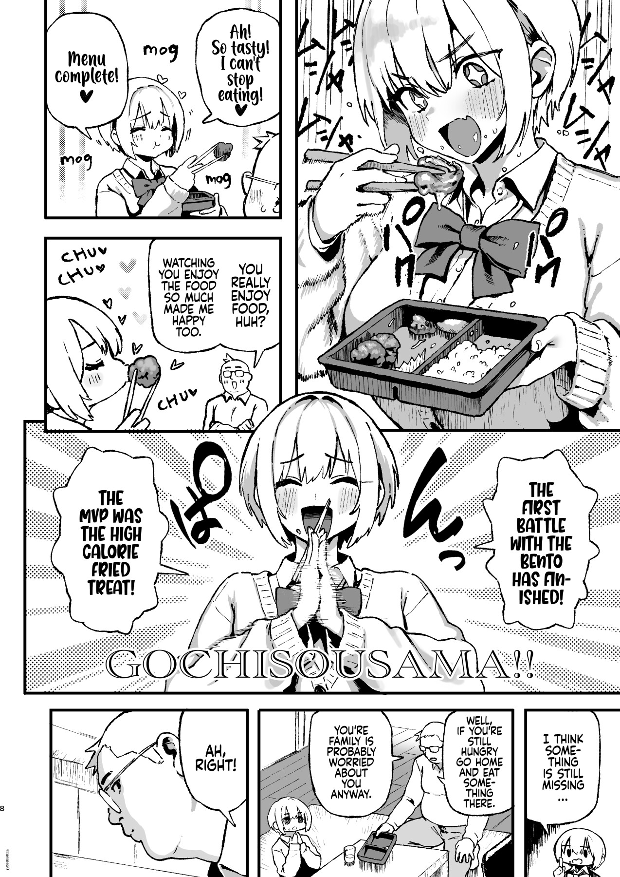 Hentai Manga Comic-Sumire is High in Calories-Read-7